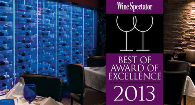 2013 Wine Spectator ‘Best of Award of Excellence’