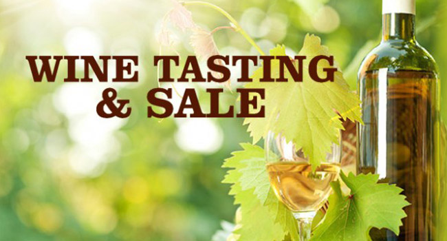 Spring Wine Tasting & Sale