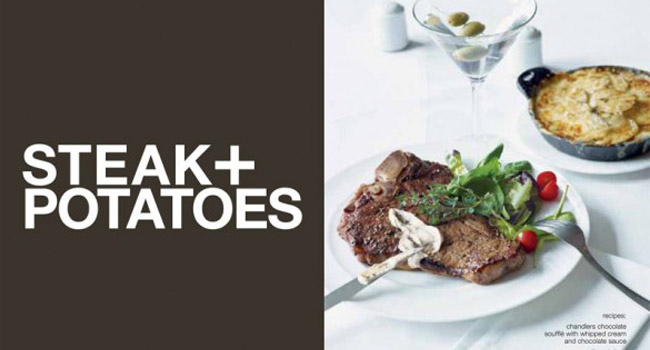 Steak + Potatoes = Love