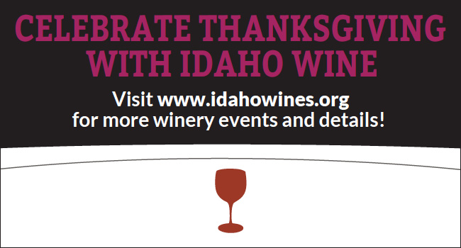 Celebrate Thanksgiving With Idaho Wine