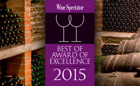 Chandlers Celebrates Wine Spectator's “Best of Award of Excellence”