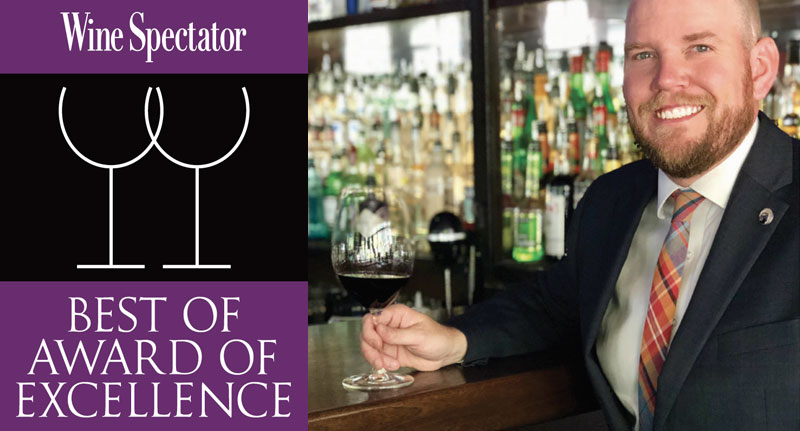Chandlers Wine Spectator Best of Award of Excellence