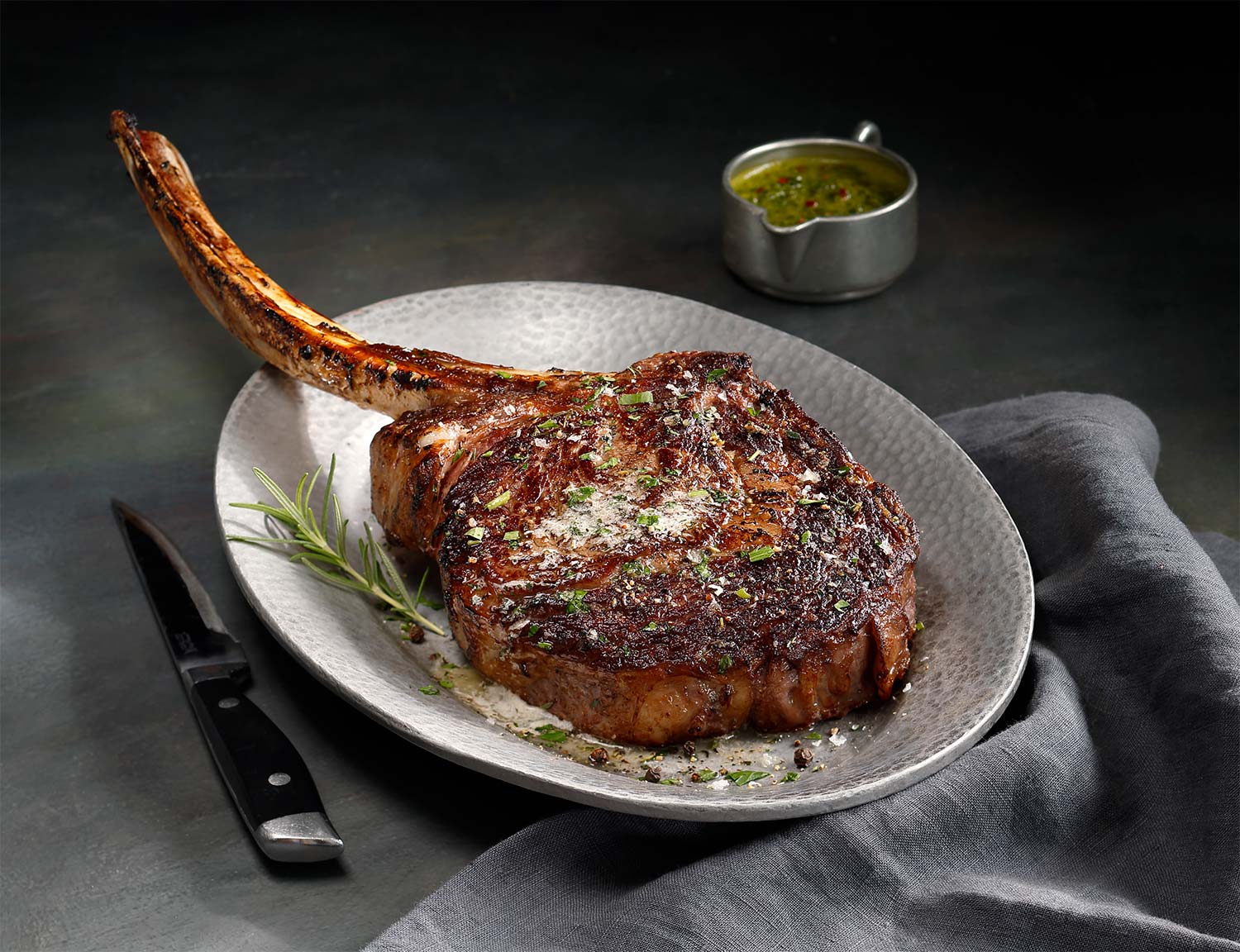 Chandlers Menu - Tomahawk Ribeye