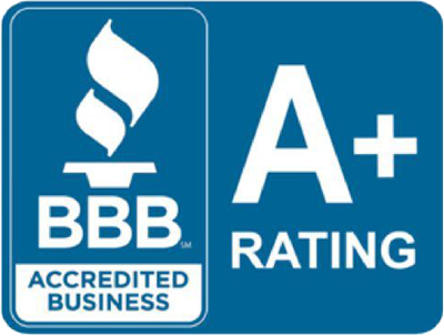 A+ Rating from the Better Business Bureau