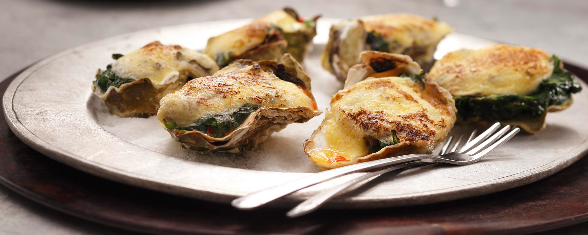 Oysters Rockefeller
