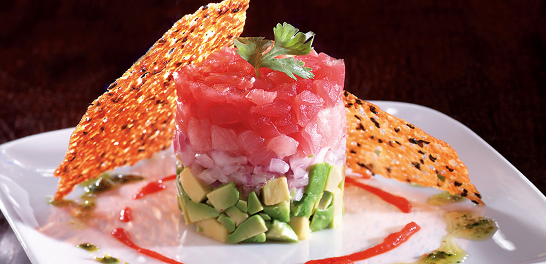 Tower of Tuna at Chandlers Prime Steaks & Fine Seafood