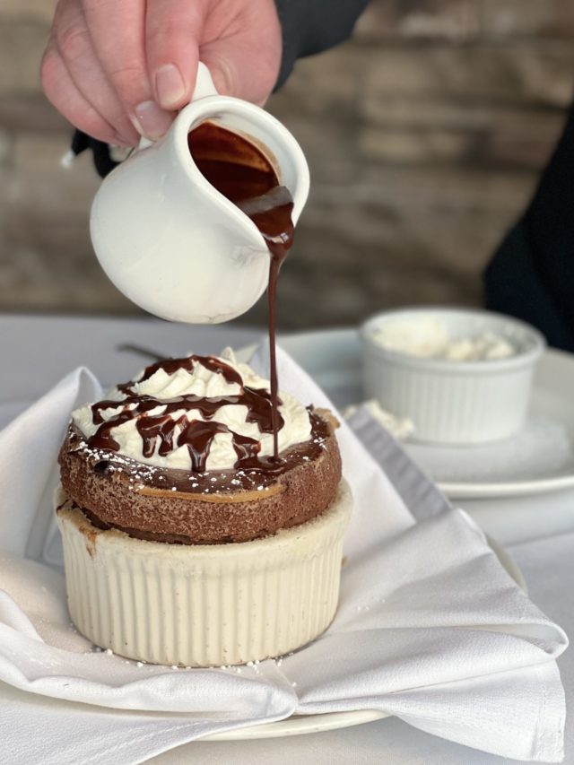 Making Chandlers Chocolate Soufflé