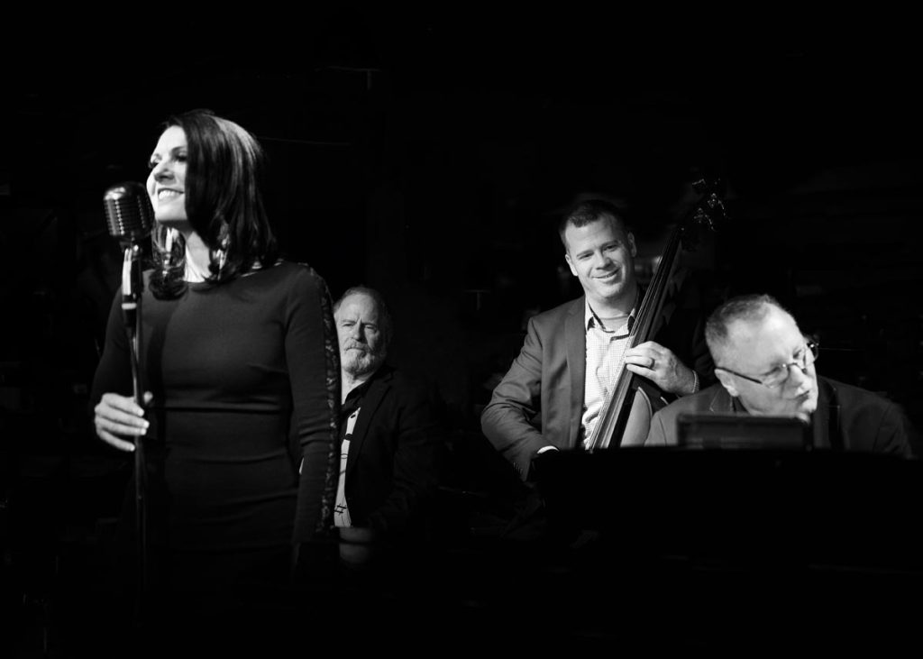 Vocalist performing at Chandlers lounge