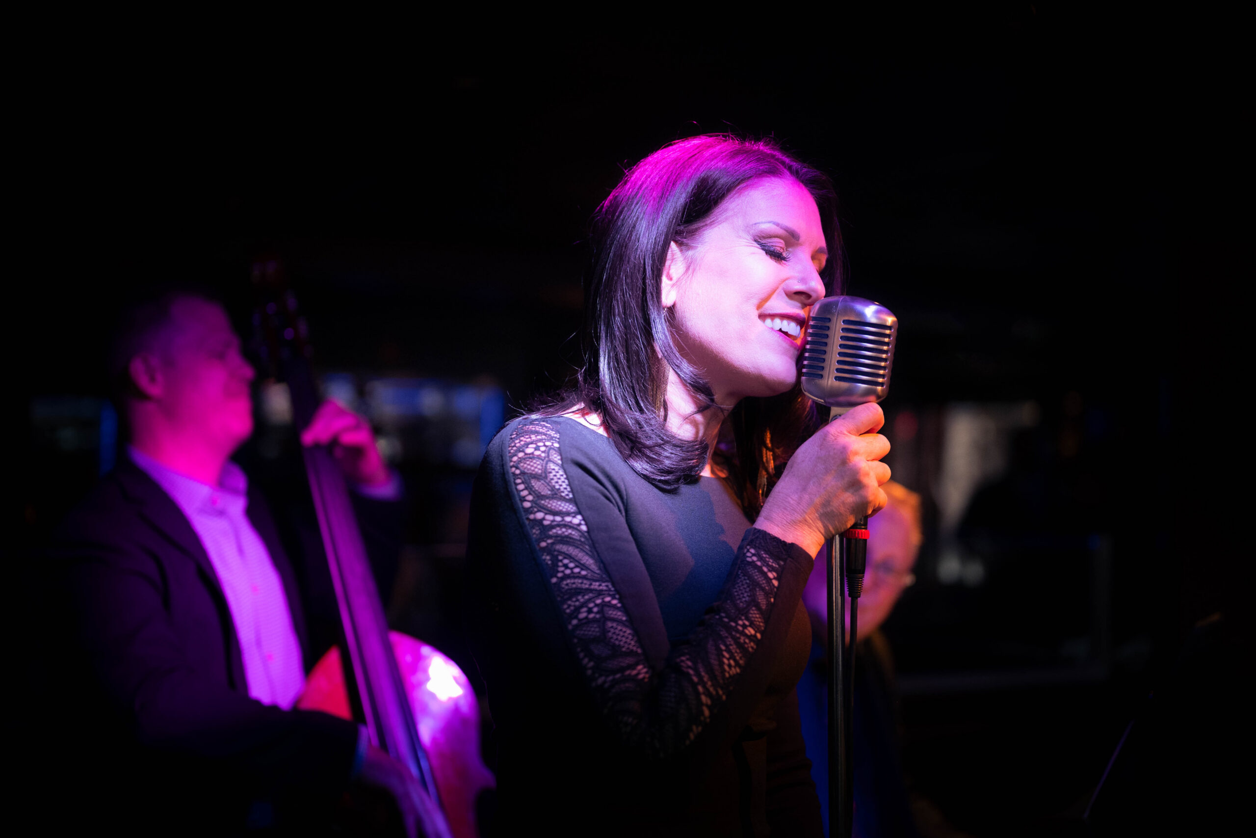 Chandlers jazz musicians performing on stage